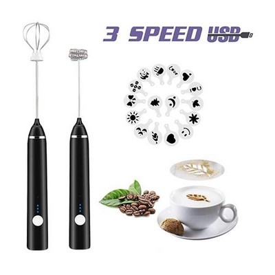 Rechargeable Milk Frother Electric Egg Beater