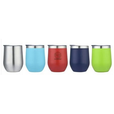 12 Oz. Mannitok® Performance Wine Cup w/ Copper Liner