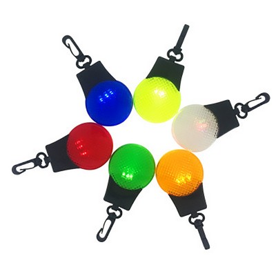 3 LED Blinking Clip-On Safety Light Keychain