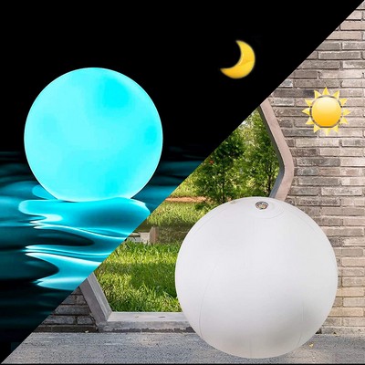 Inflatable Ball Light Up 15.7"