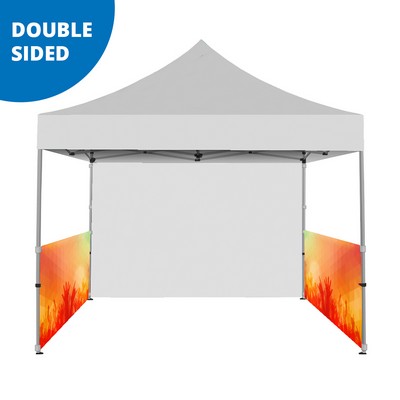 1 x | 10' Tent Sidewalls (Also Fits 15' & 20' Tents) - Full Color Double-Sided Graphic