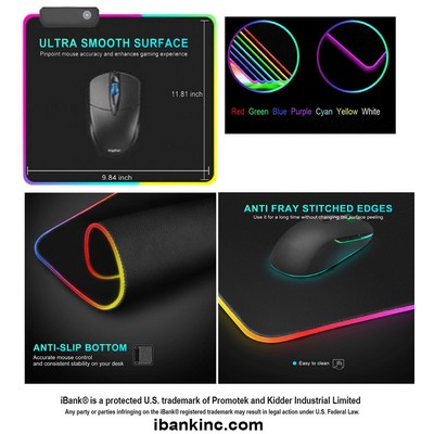 iBank ® Gaming Extended LED Mouse Pad