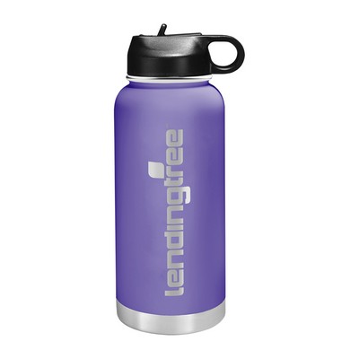 32 Oz. Purple Tahoe Drinkware Beverage Bottle