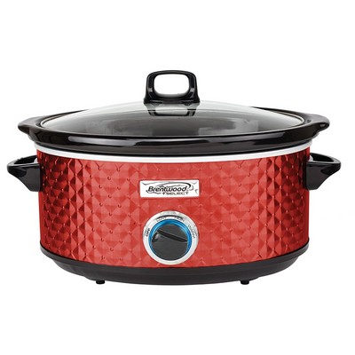 Select® 7 Quart Red Slow Cooker
