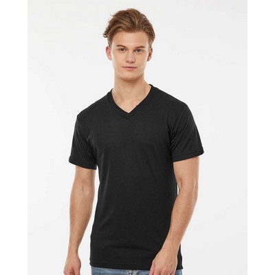 Tultex® Men's Poly-Rich V-Neck Short Sleeve T-Shirt