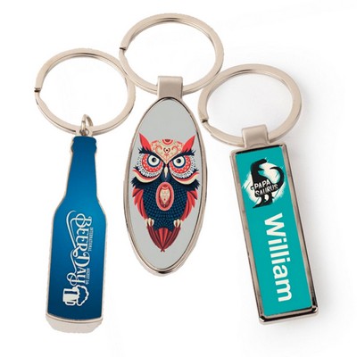 Steel Bottle Opener Keychains