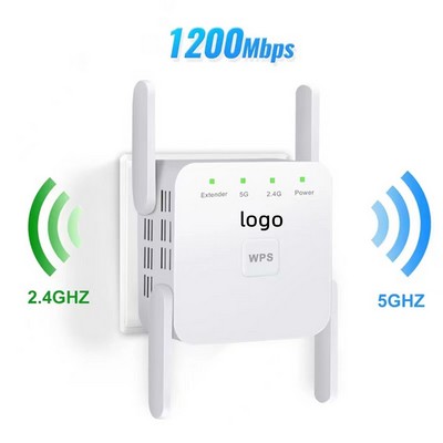 Wi-Fi Range Extender - Wireless Signal Booster & Repeater, and Compact Wall Plug Design