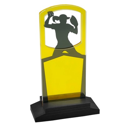 Softball – Women's Award Black Wood Base