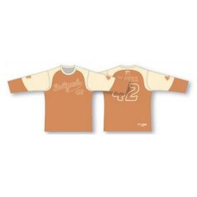 Two Toned 3/4 Sleeve Baseball Jersey