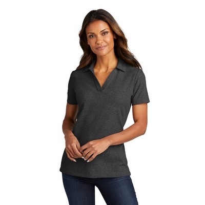 Port Authority® Women's C-FREE® Cotton Blend Pique Polo