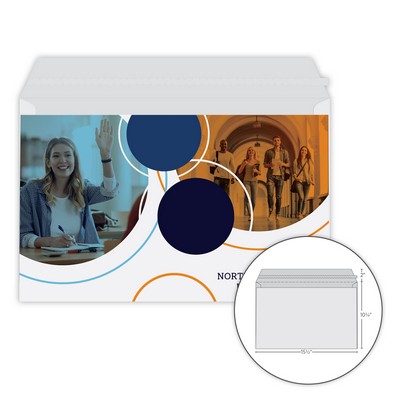 Zip Strip Portfolio Mailer Envelope with Tape Strip