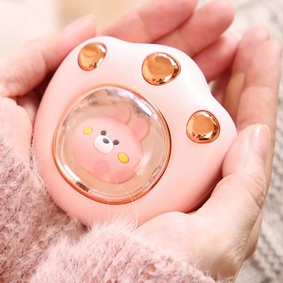 Wholesale Rechargeable Pocket Paw Hand Warmers Mini Cute Winter Heater
