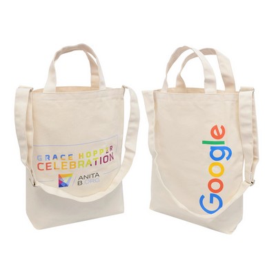 Screen Print Satchel Tote