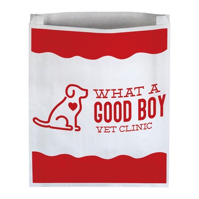 One Color 1-Sided Merchant Paper Bag (12" x 15" x 2.5")