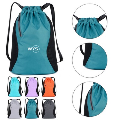 High Quality Drawstring Sports Backpack