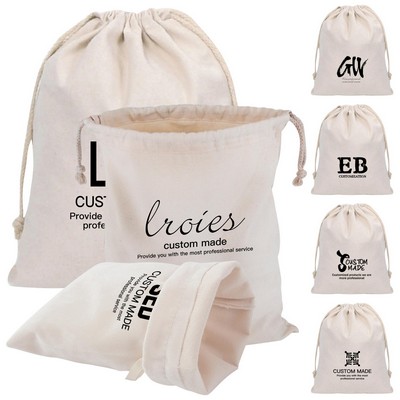 Multifunctional Canvas Drawstring Bags