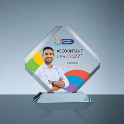 Shoreline Award w/Clear Base (6 1/2"x6 1/2")