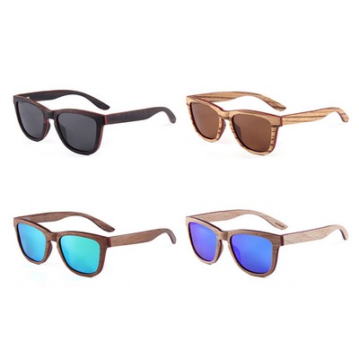 Handmade Bamboo Frame and Arms Sunglasses