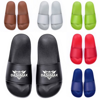 PVC Thick Platform Sandals Slides