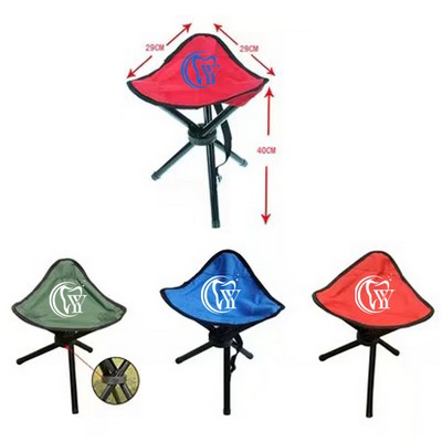 Folding Tripod Camping Stool