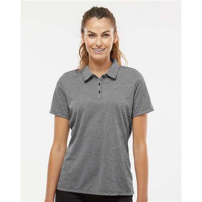 Adidas® Women's Heathered Polo Shirt