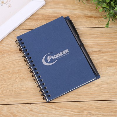 Customized coil notebook cover inner page, meeting notebook