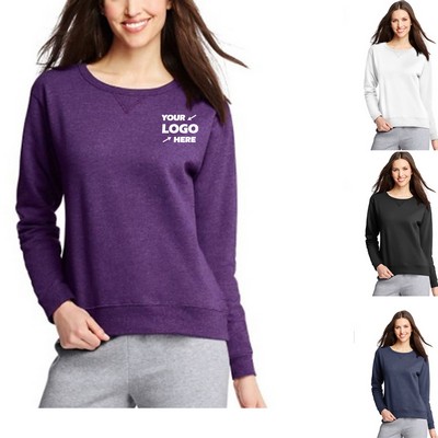 Women's Crewneck Long Sleeve Sweatshirt