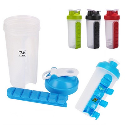 23 Oz. Blender Bottle w/Pill Box