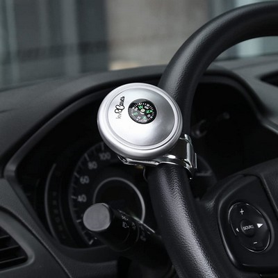 Steering Wheel Spinner Knob With Compass
