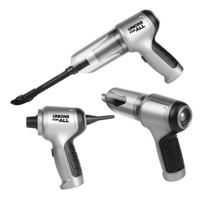 3" 1 Rechargeable Mini Wireless Hand-held Vacuum with LED Light for Vehicle, Home, Office