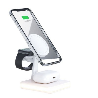 Wireless Charging Station 3-in-1 Charging Station For Multiple Devices