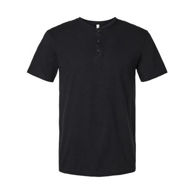 American Apparel® Unisex CVC Henley Tee