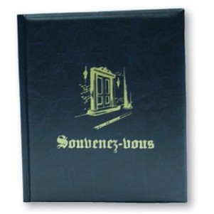 8 ½" x 10" Visitor Book Cover