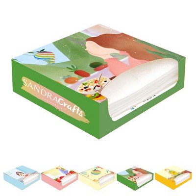 Full Color Printing Paper Box w/ Tissue