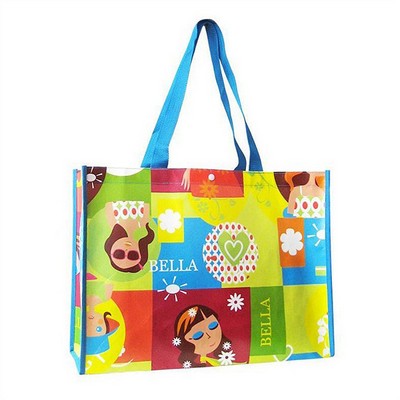Laminated non-woven tote bag