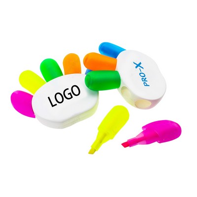 Palm Shaped 5" 1 Highlighter