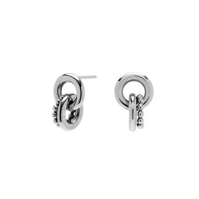 Olivia Burton® Vintage Bead Stainless Steel Triple Circle Earrings