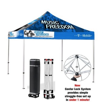 Heavy Duty Center Lock Canopy Tent Kit 10' x 10'