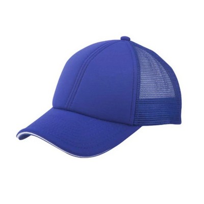 Nissun 6 Panel Mesh Cap w/Sandwich Bill