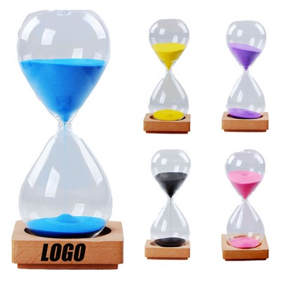 Creative Clear Glass Hourglass Timer