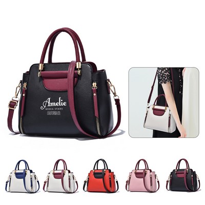 PU Leather Shoulder Bag