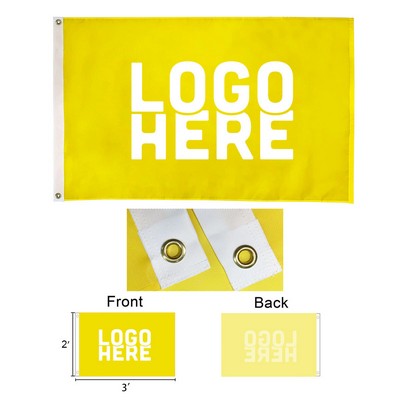 2' x 3' Single-Sided Flag