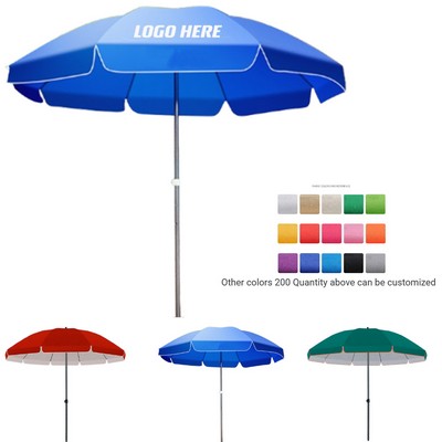 7.9' Commercial Large Garden Umbrella