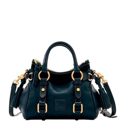 Dooney & Bourke Black Florentine Nano Satchel Bag