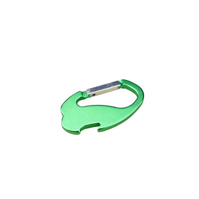 Thick Carabiners w/Opener Compass
