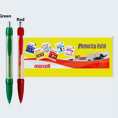 Retractable Pull Out Banner Pen