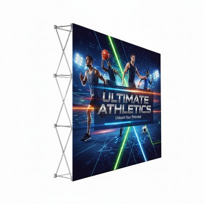 8' Pop-Up Straight Backdrop Wall Kit