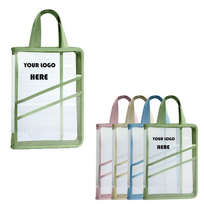 PVC Document Folder with Zipper