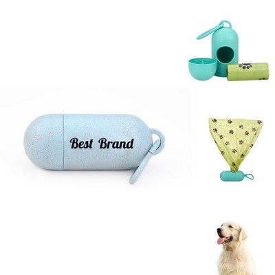 Biodegradable Capsule Dog Poop Bags