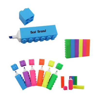 Custom Building Block Highlighter Pen